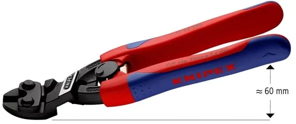 KNIPEX cobolt® sort atramenteret 200 mm, 71 22 200